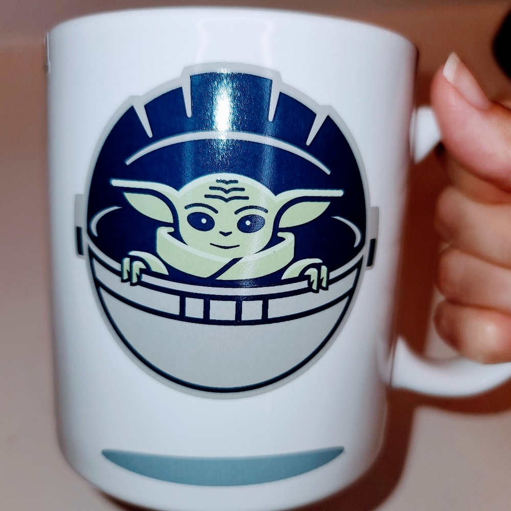 STAR WARS BABY YODA DISNEY COFFEE MUG NEW